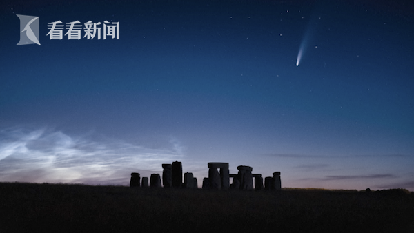 尼欧怀兹彗星划过北半球 好好活着去看看这个神秘又美丽的宇宙