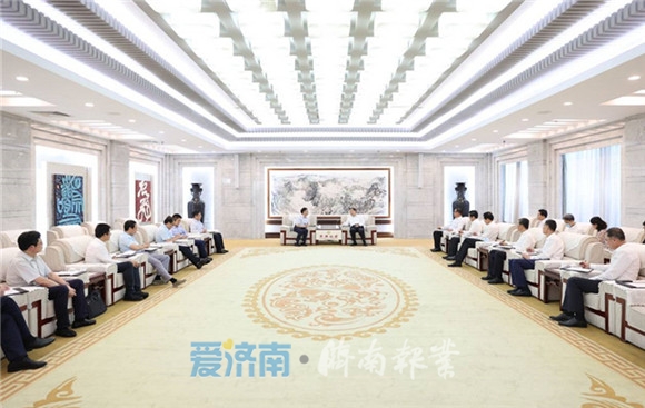 孙立成孙述涛会见中科院院士、中国科大常务副校长潘建伟